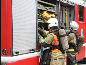 На пожаре в частном доме в Горловке погиб мужчина