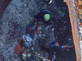 В Донецке подросток провалился в нефункционирующий резервуар (фото)